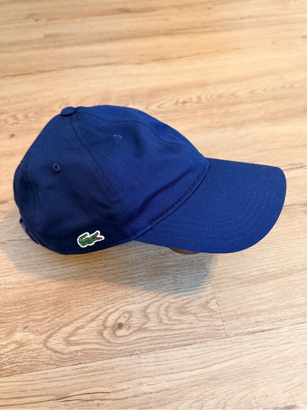 Lacoste Navy Blue Cotton Baseball Cap